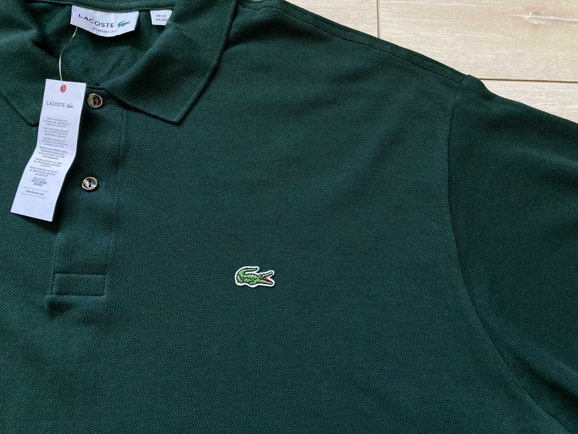 НОВА Lacoste polo t shirt мъжка поло тениска размер 11 / 6XL / XXXXXXL