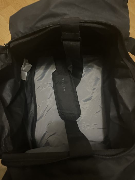 Сак черен KIPSTA за спорт.