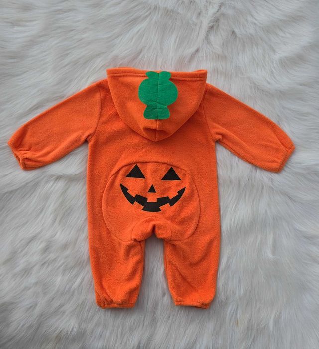 Бебешки гащеризон тиква и мече 3-6 месеца