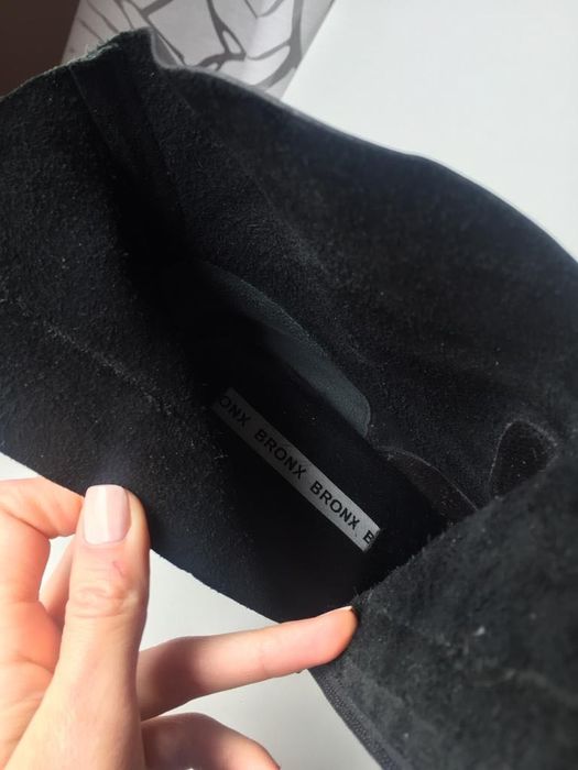 Боти Bronx черни размер 40.5