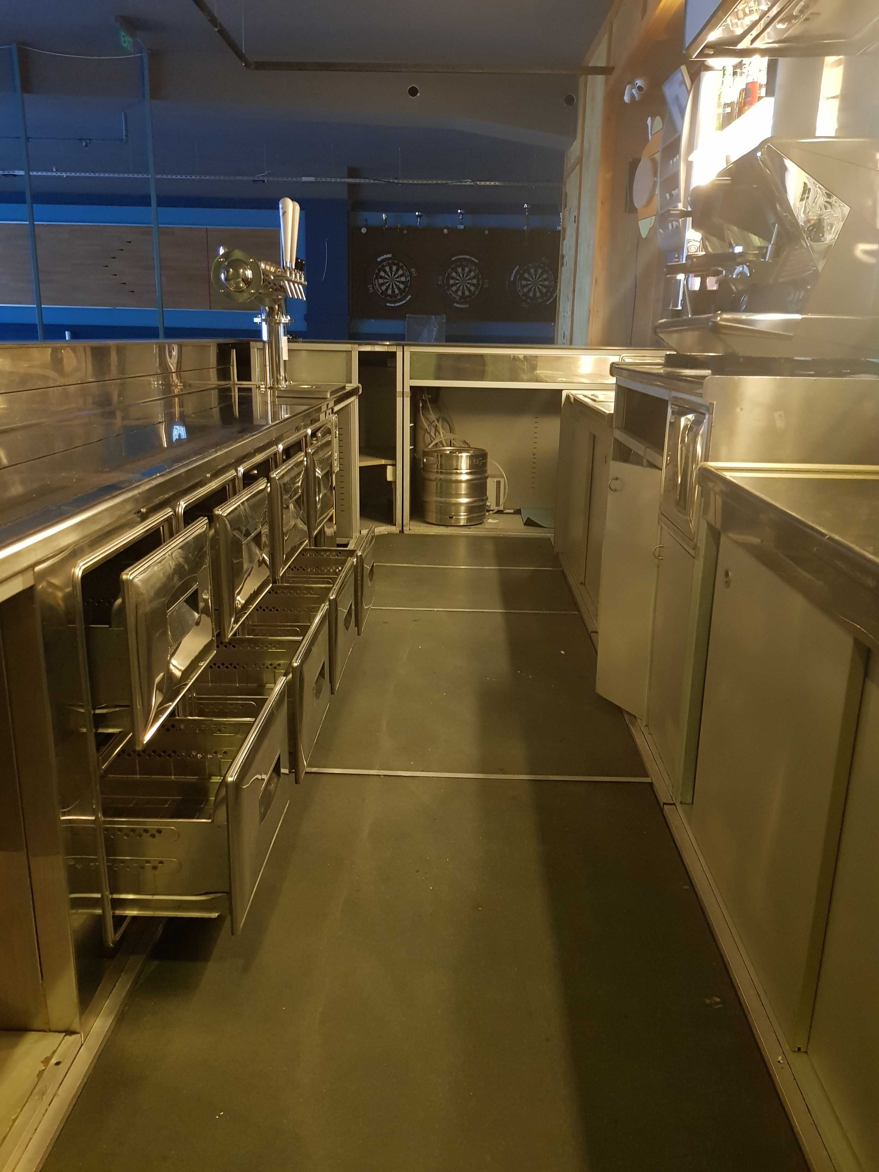 Mobilier bar inox profesional