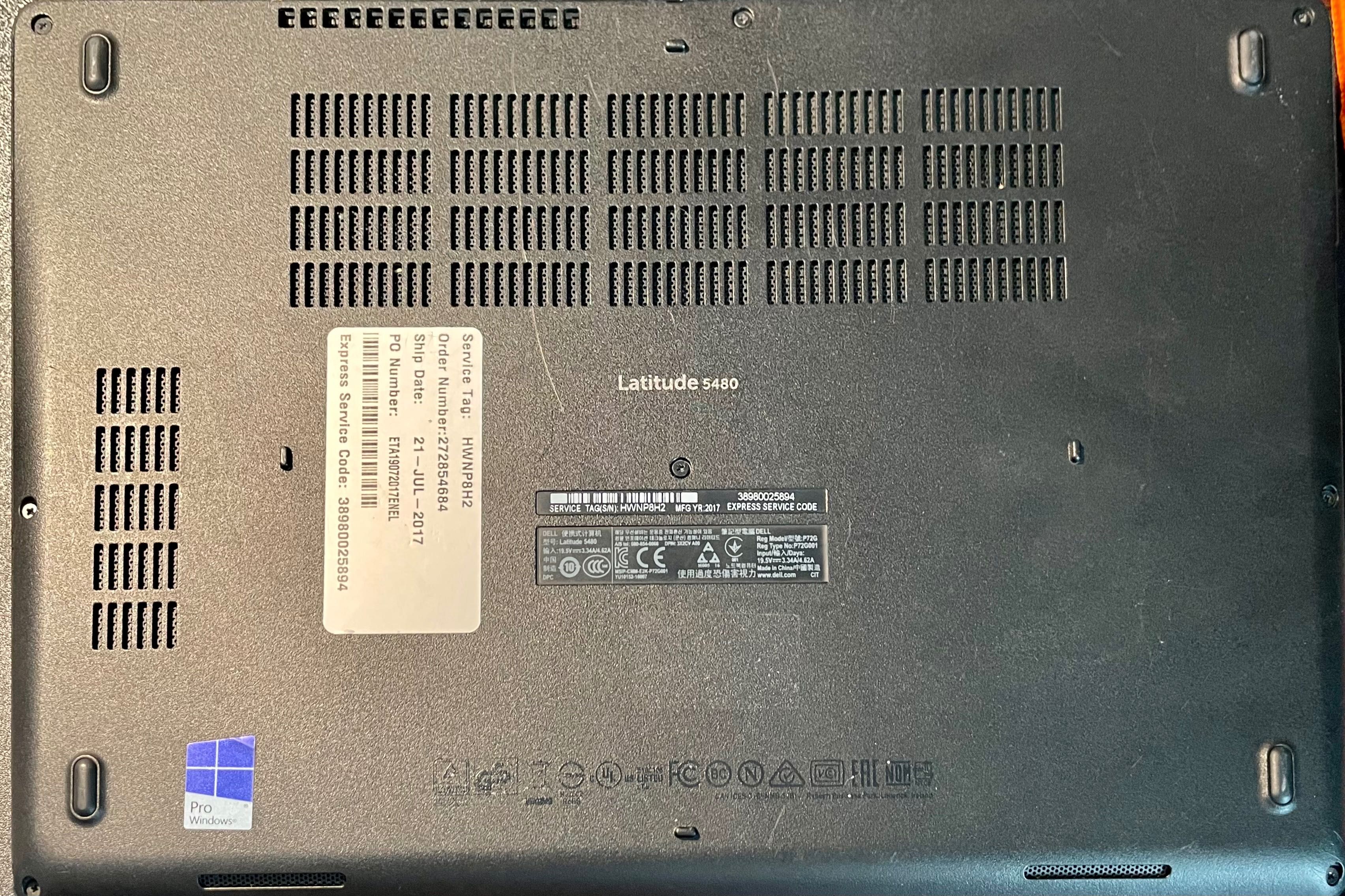Laptop - Ultrabook Dell Latitude 5480