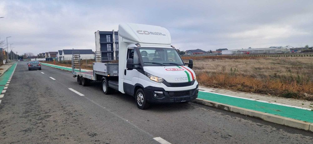 Ansamblu / minitir pentru transport utilaje