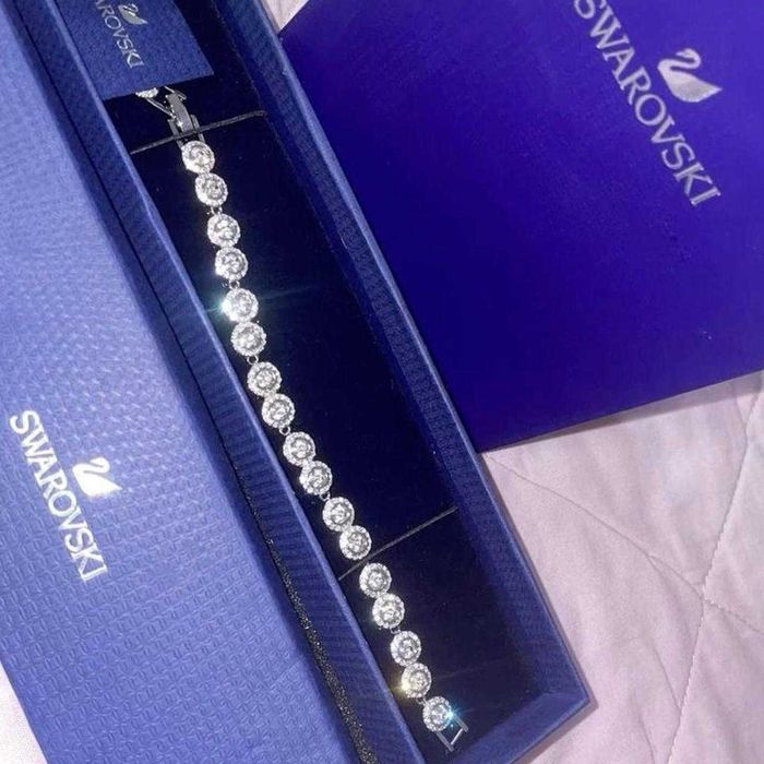 Bratara Swarovski Angelic Argintie - nouă, în cutie