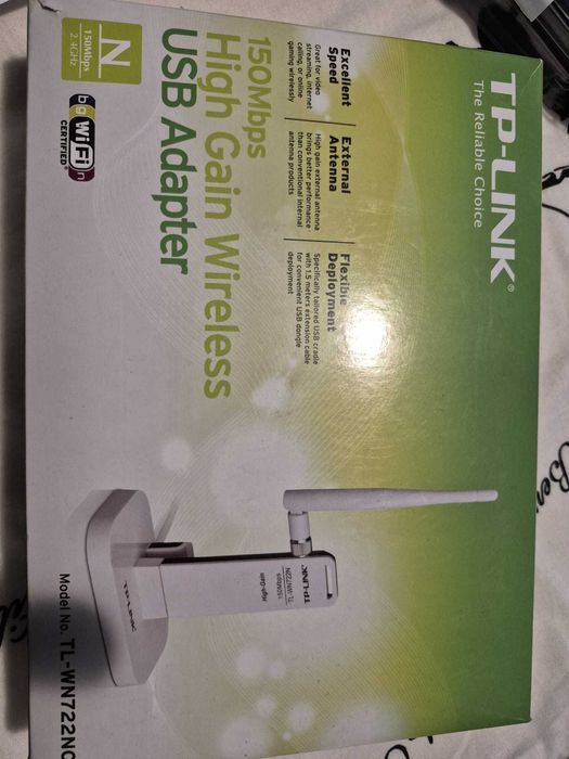 Adaptor USB wireless TP link 150 mbps TL-WN722NC
