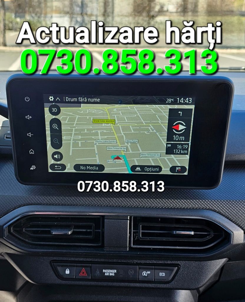 Harta MediaDisplay MediaNav hărți navigatie