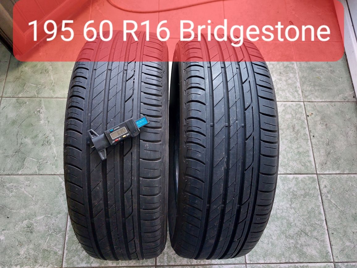2 anvelope 195/60 R16 Bridgestone