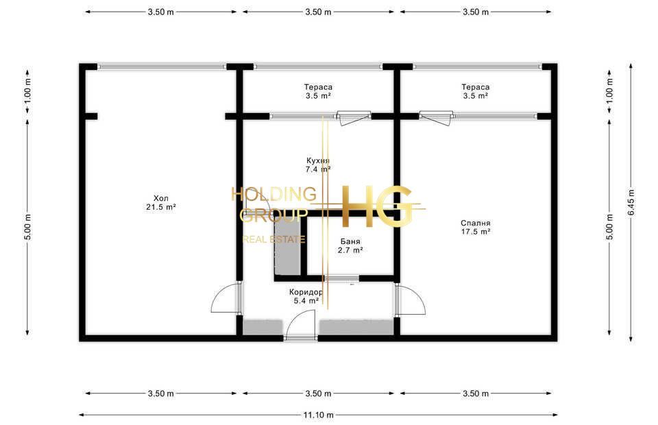 Продава се Тристаен апартамент в Варна, Трошево - 61 кв.м за 1656 €/кв.м - Снимка #10