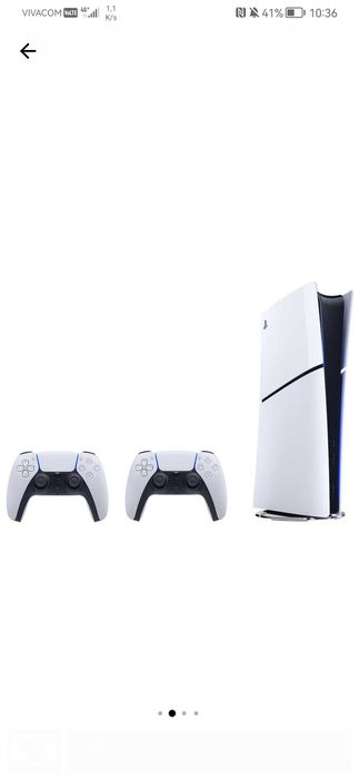 PS5 нов+Подарък аксесоар за джойстици
