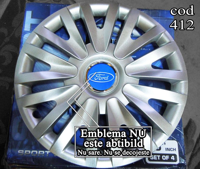 Capace roti 16 Ford pentru Jante de Tabla – Livrare cu Verificare