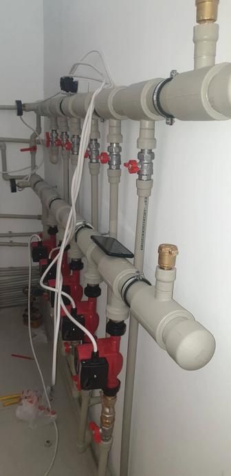 Промывка  отопления Алматы с нами тепло !