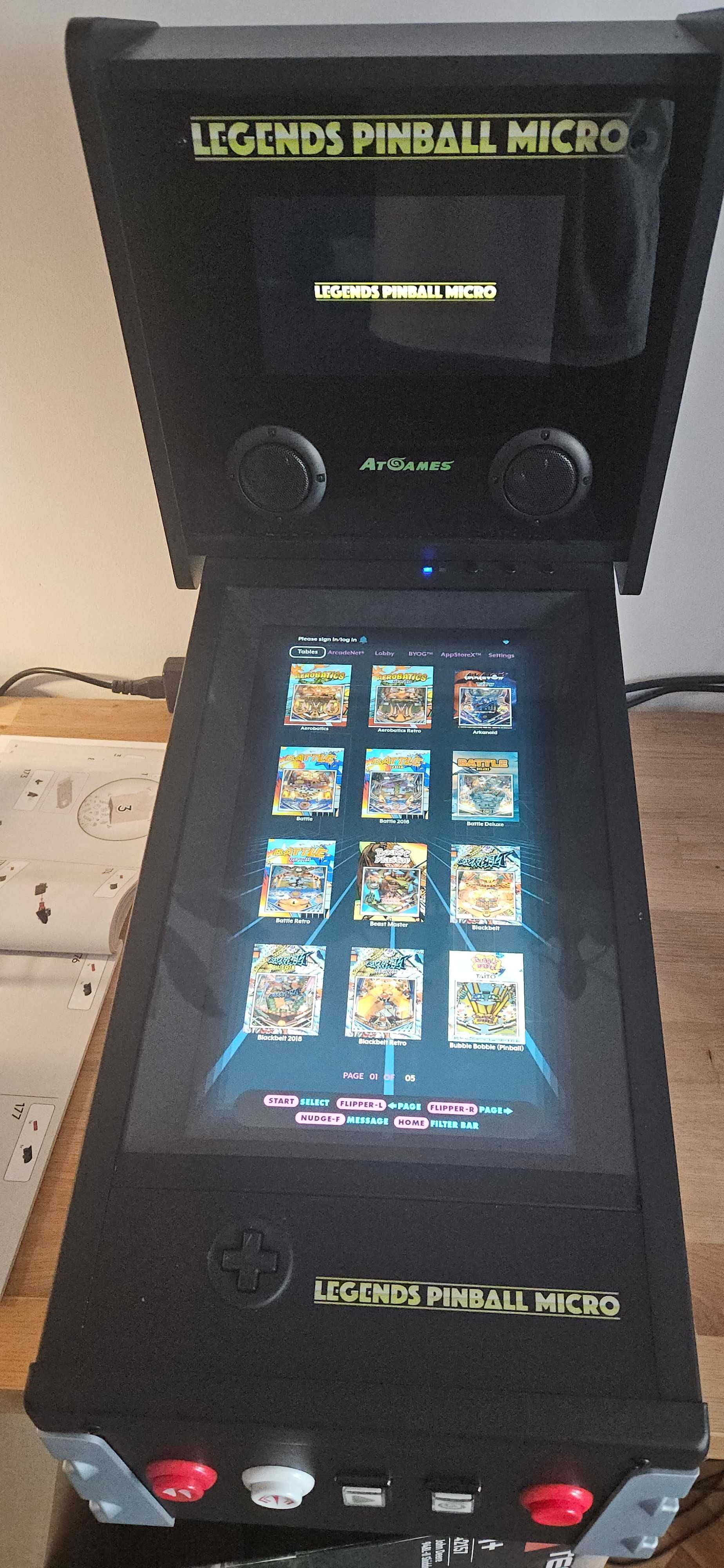 Legends Pinball Micro HD - Virtual Pinball