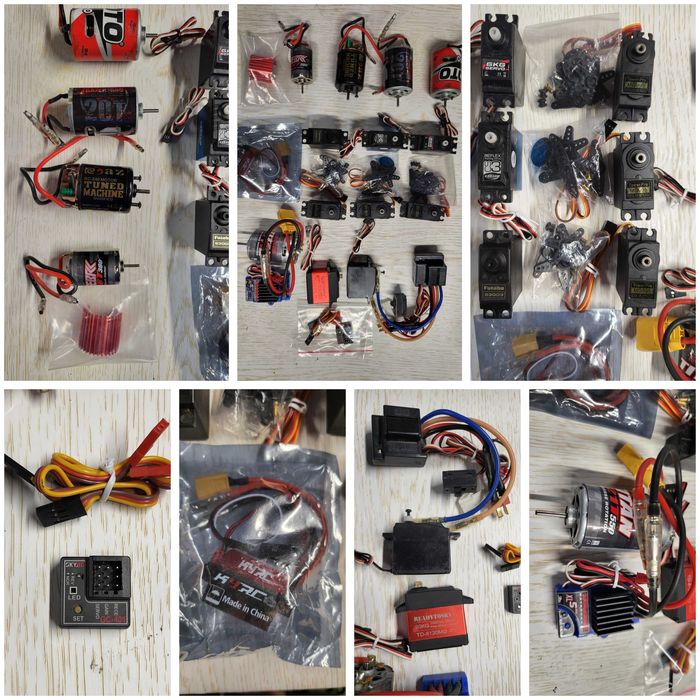 Части, електроника, серва за колички с дистанционни rc cars