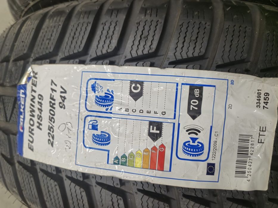 2 anvelope iarna noi Runflat Falken 225 50 17