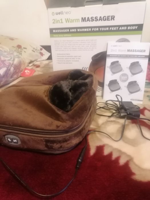 Aparat de masaj și încălzit Apentru picioare