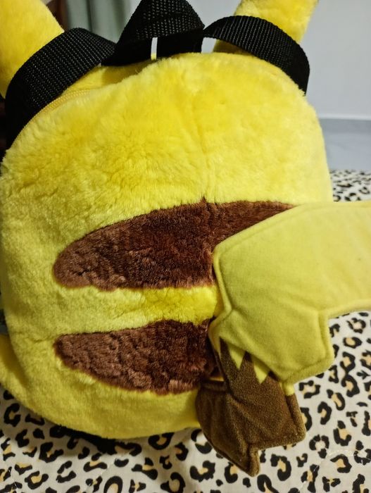 Пухена детска раница