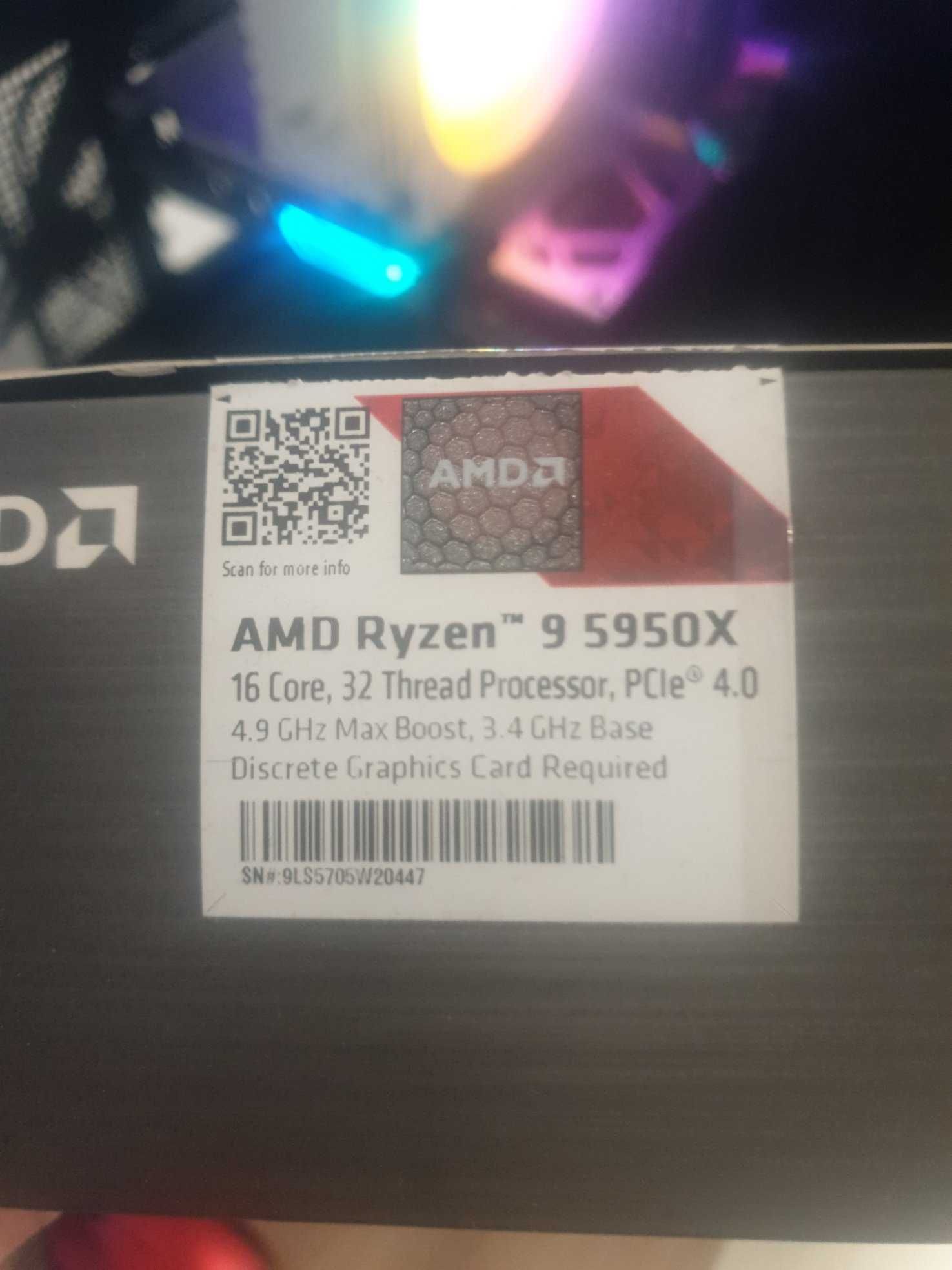 Ryzen 5950 16 core +96GB ram + Asus PRIME X570-PRO