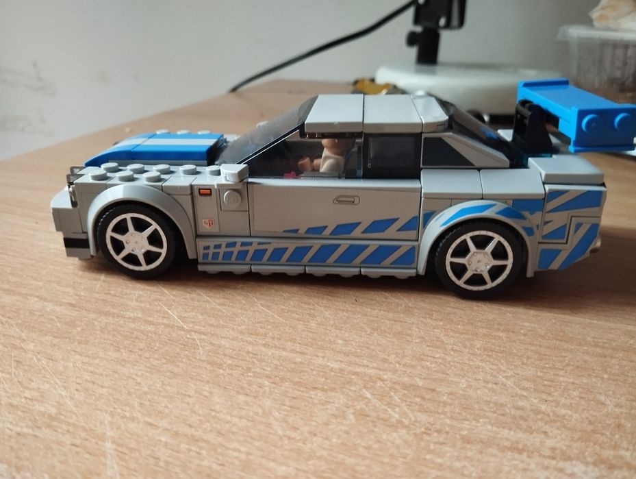 Лего Nissan skyline r34 fast and furious