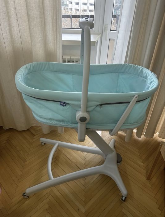 Patut 4 in 1: patut, sezlong, scaunel, fotoliu Chicco, Baby Hug