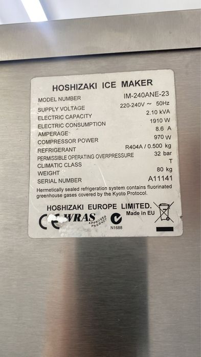 Masina Gheata Hoshizaki