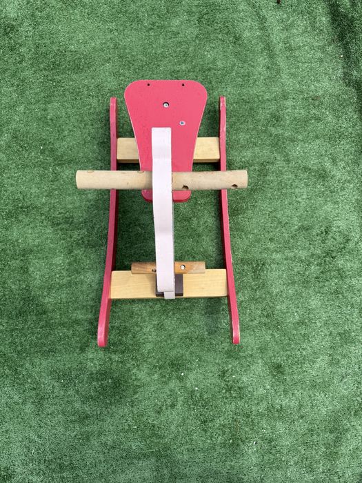 Calut din lemn pentru copii/ balansoar copii