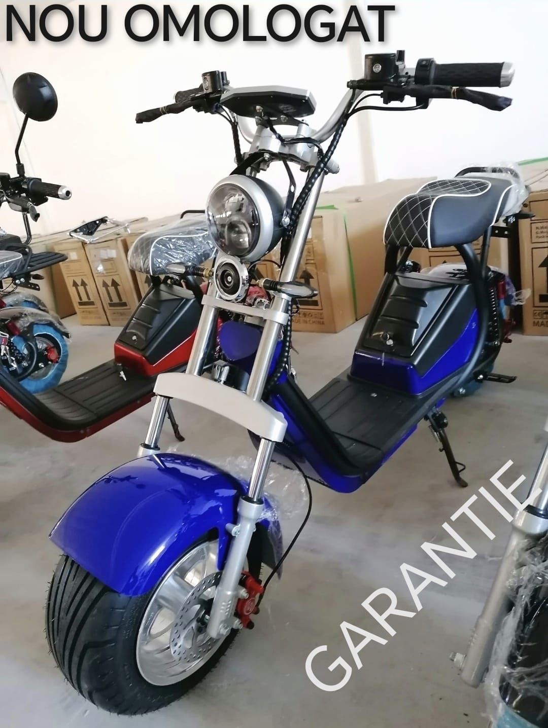 Scuter electric nou cu carte si garanție