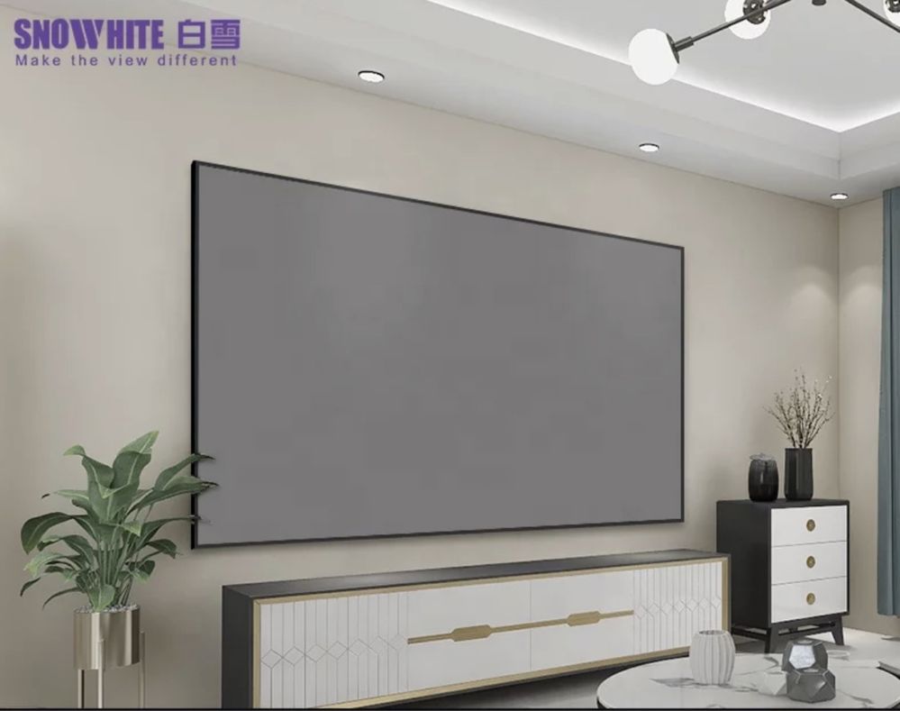 Премиальный ALR screen экран полотно с рамкой для проектора projector