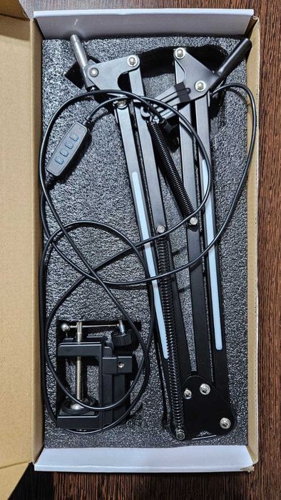 Braț microfon RGB ZealSound HT-35 – ca nou, complet