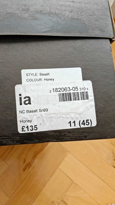 NORTHCAPE Basalt, мъжки хайкинг обувки, 45, оригинал от Англия