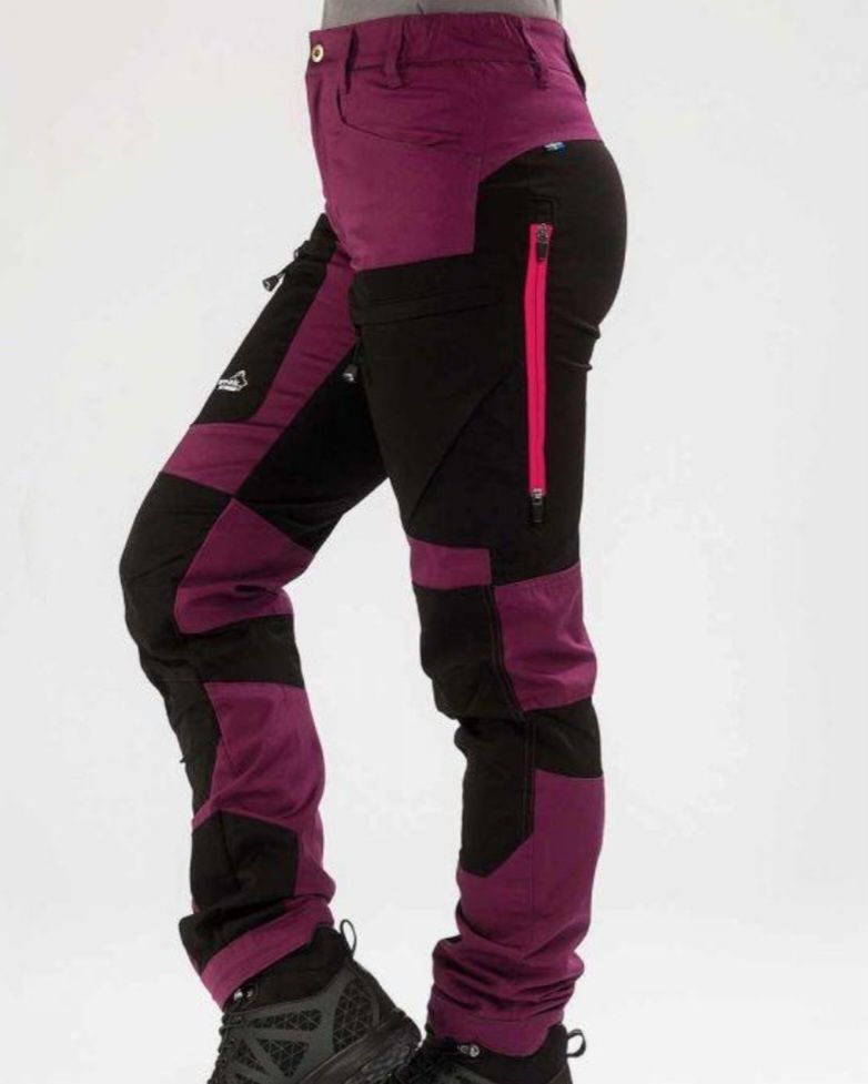 Pantaloni outdoor Arrak Active Stretch dame Fuchsia, nr 38, Fjallraven