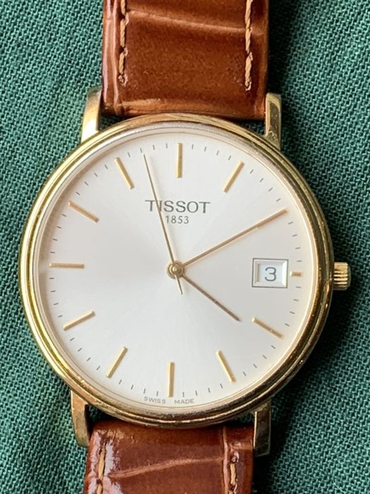 Ceas vechi TISSOT 1853 Original - placat cu aur
