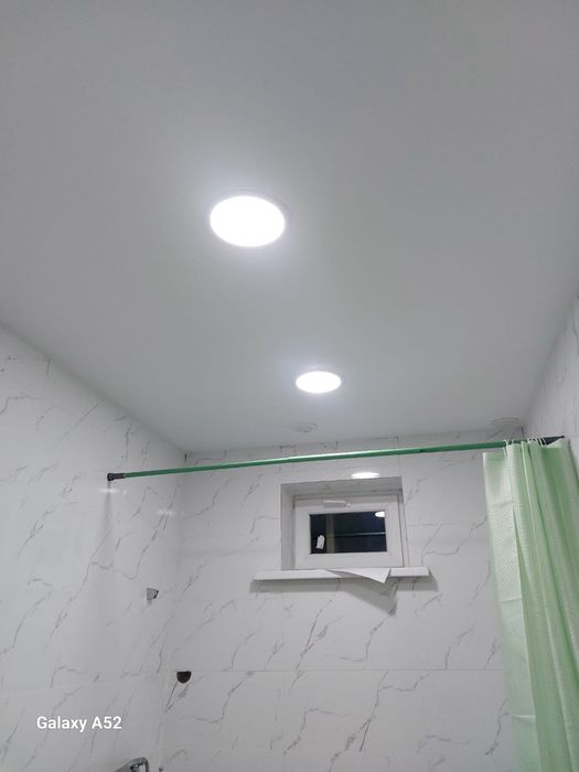 Натяжные потолки 1200 тг кв м