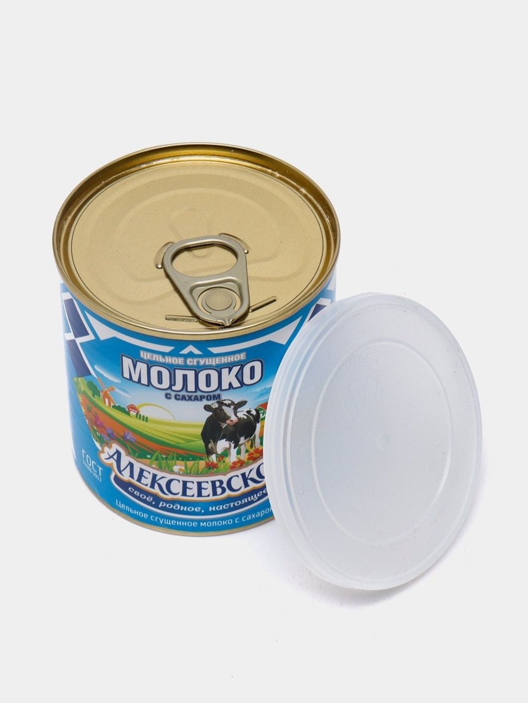 Сгущённое молоко Алексеевское. 360 гр.