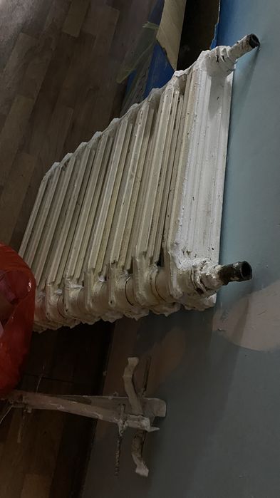 Чугунная батарея б/у