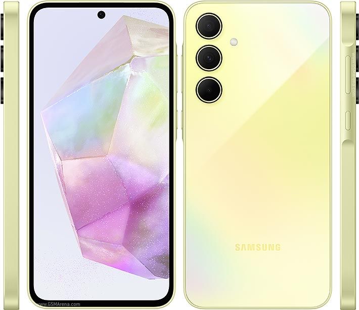 SAMSUNG Galaxy A35 5G, Lemon - 128 GB / 6 GB Ram