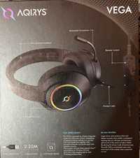 Casti gaming cu microfon Aqirys Vega, 7.1 Virtual surround, RGB