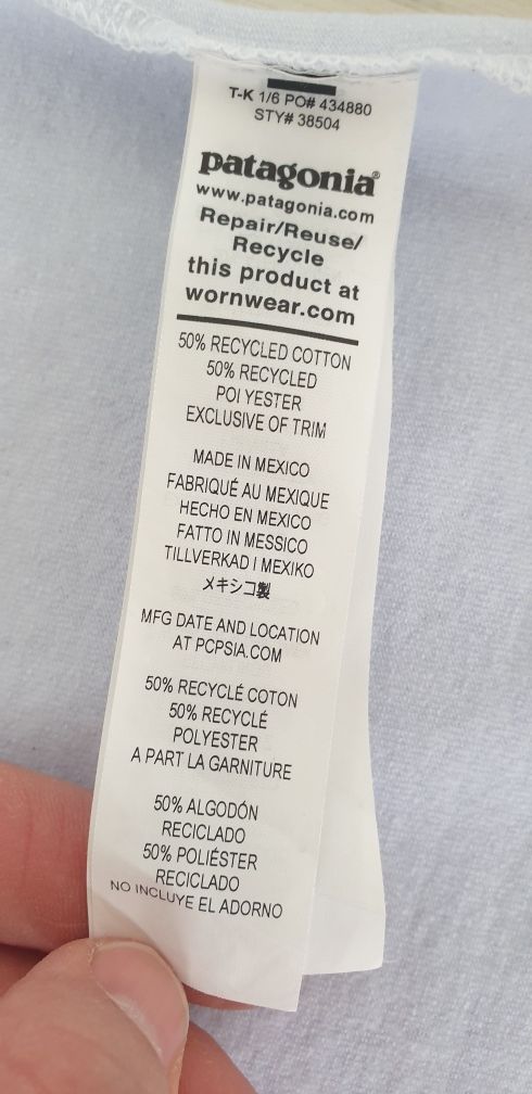 Patagonia Cotton Regular Fit M НОВО! ОРИГИНАЛ! Мъжка Памучна Тениска!