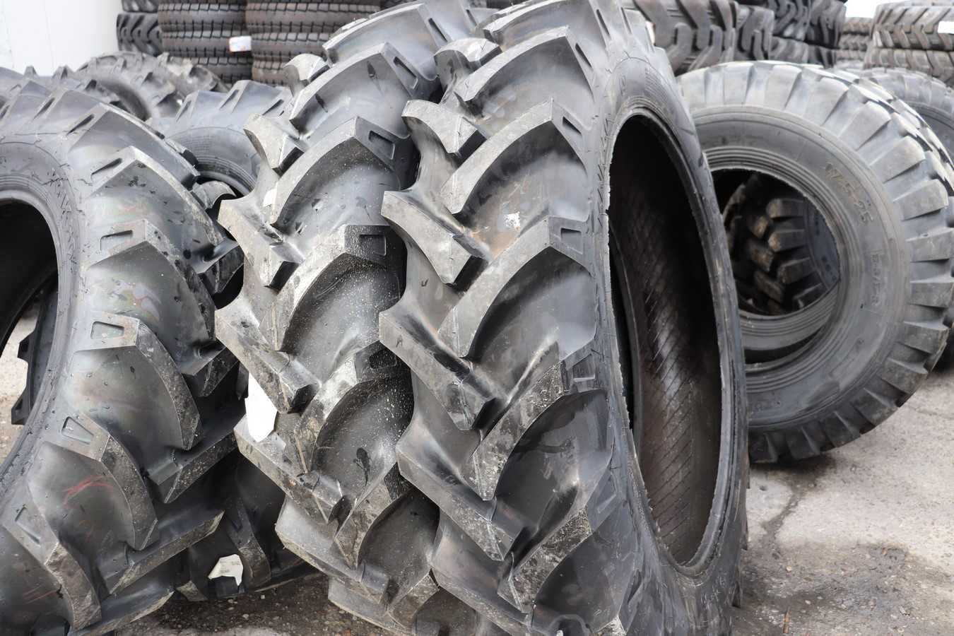 Anvelope noi 12.4-36 OZKA 8 pliuri cauciucuri tractor FIAT spate