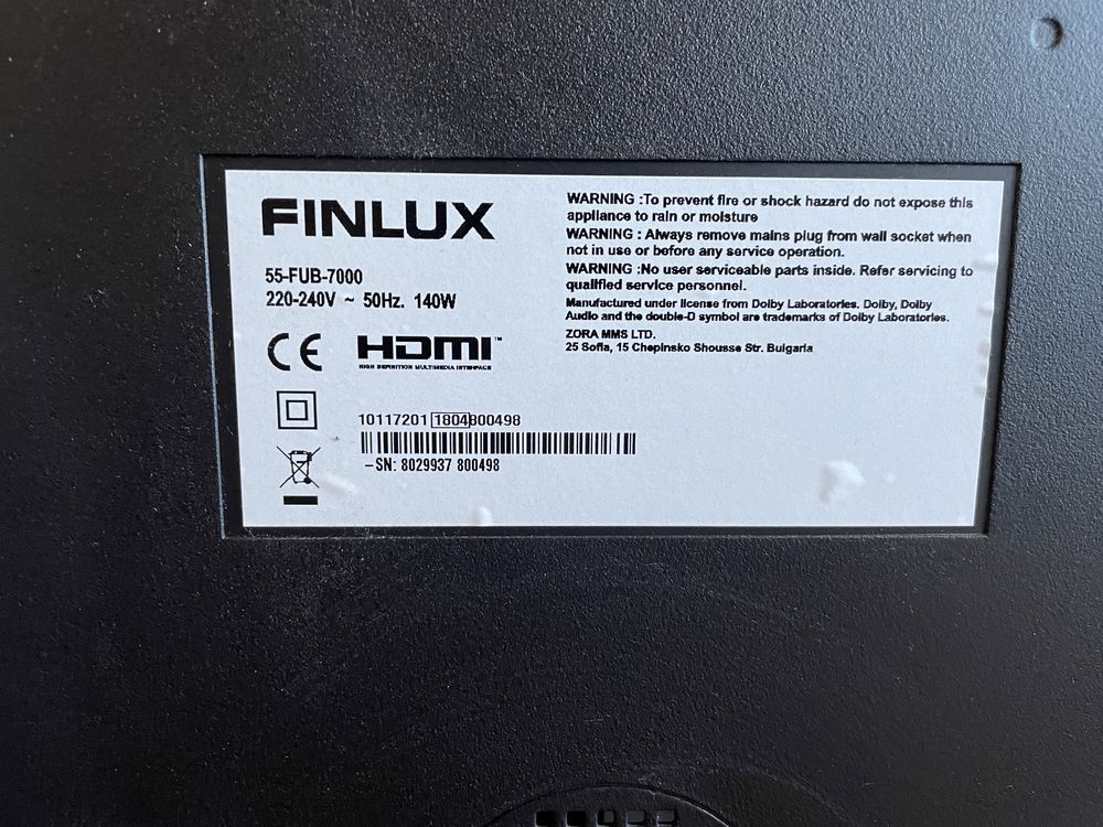 Finlux 55-FUB-700