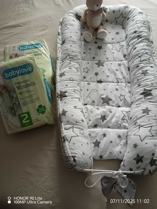 Babynest + scutece Babylove, Nr 2