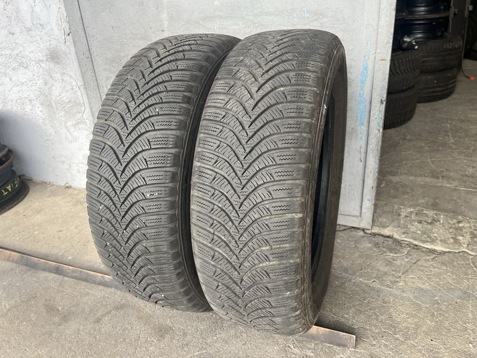 2 бр. зимни гуми 195/65/15 Hankook DOT 2121 5 mm