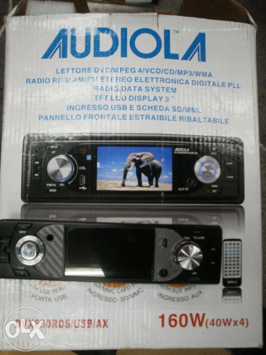 Dvd audiola , mp3, ecran 3 inch si intrare de card