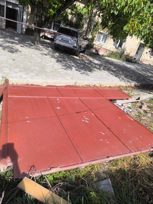 poarta de tabla galvanizata