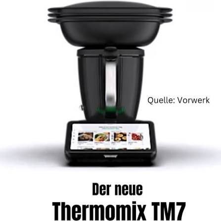 Super oferta! Robot de bucatarie Vorwerk Thermomix TM7, 2000W, NOU