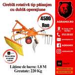 Grebla tip paianjen 1.8 m utilaj nou latime lucru pana la 2.5m