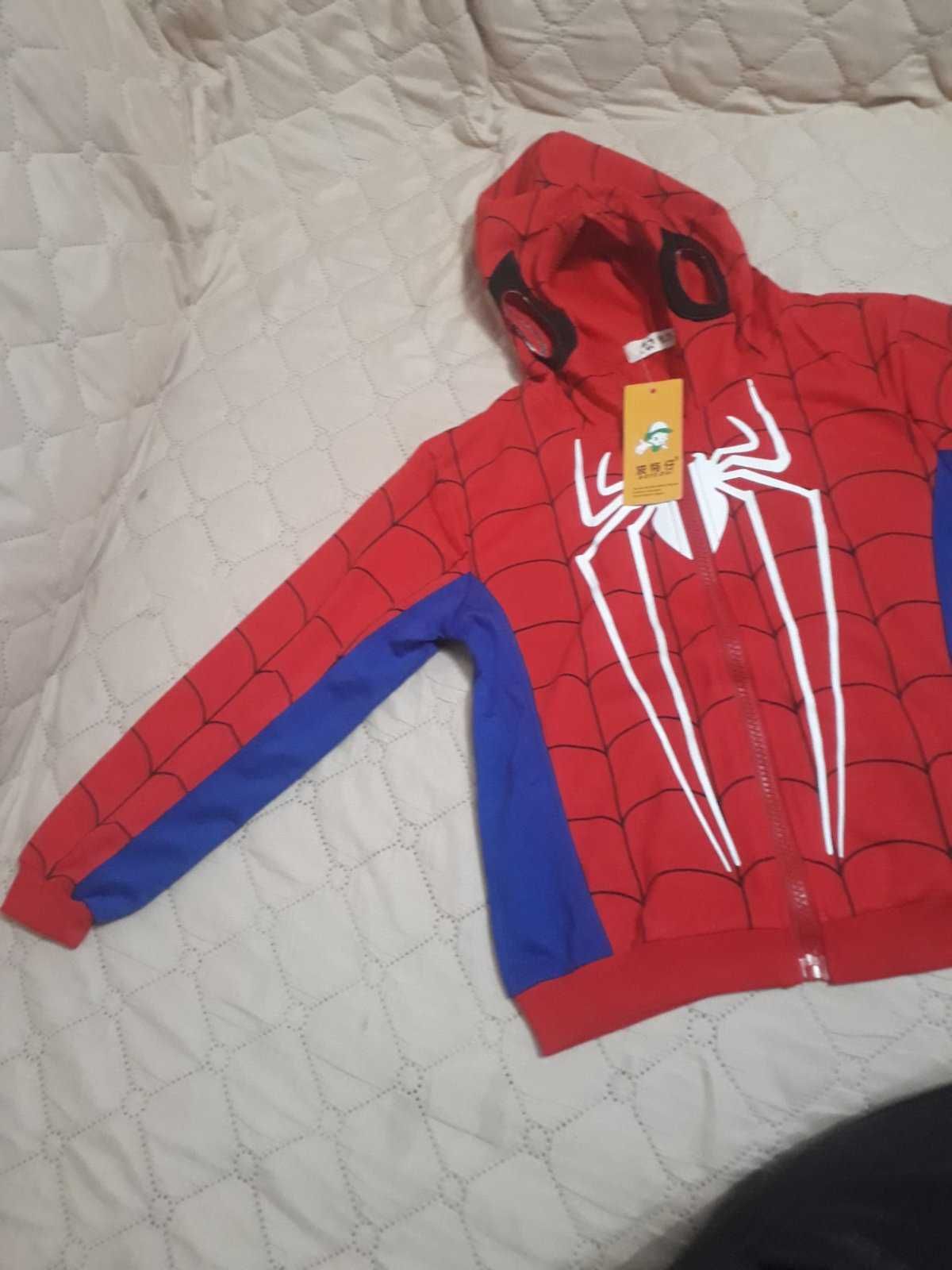 Комплект Спайдърмен Spiderman анцуг спортен екип Спайдермен 110/../128