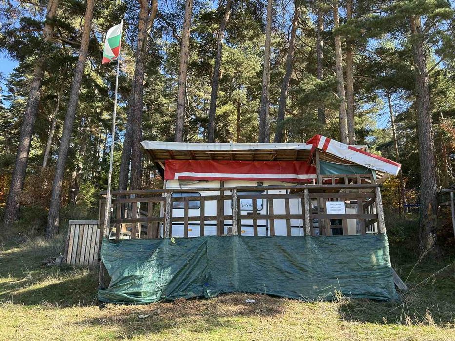 Стационарна каравана 5.50м на яз.Батак