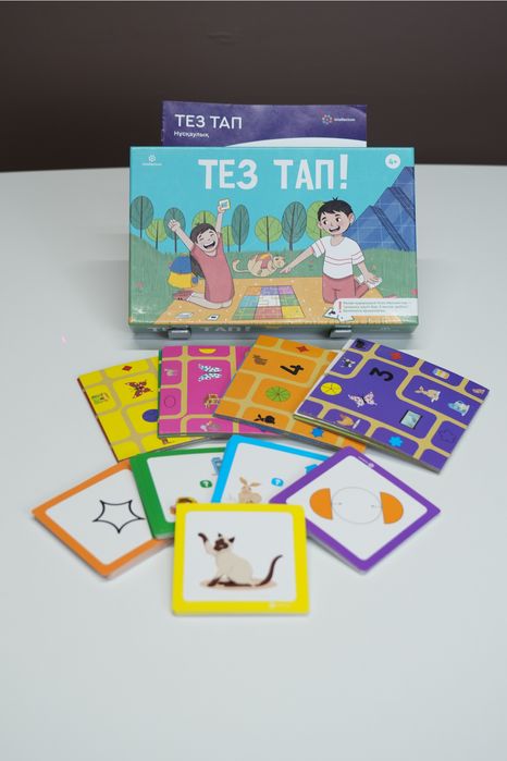 Intellectum. Настольная , развивающая игра «Тез тап»