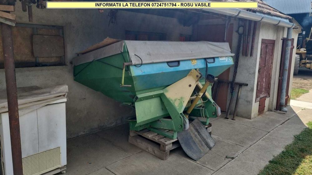 VAND MEA -utilaj de împrăștiat îngrășăminte purtat : SULKY -BUREL