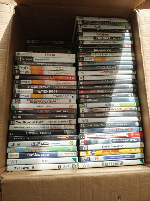 Игри дискове за PC компютър и филми и конзоли ЛОТ